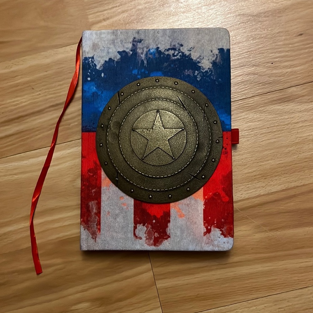 Captain America notebook